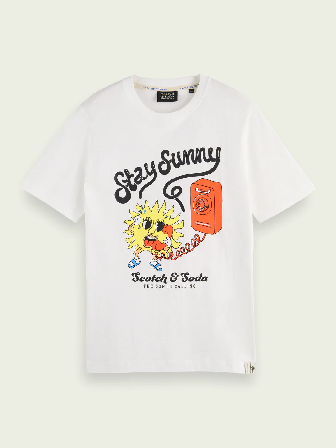 Scotch&Soda Graphic Tee In White (165926)