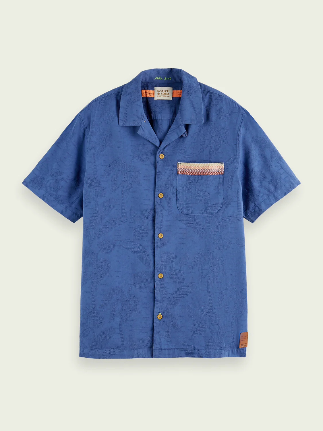 Scotch&Soda Jacquard S/S Shirt (166017)