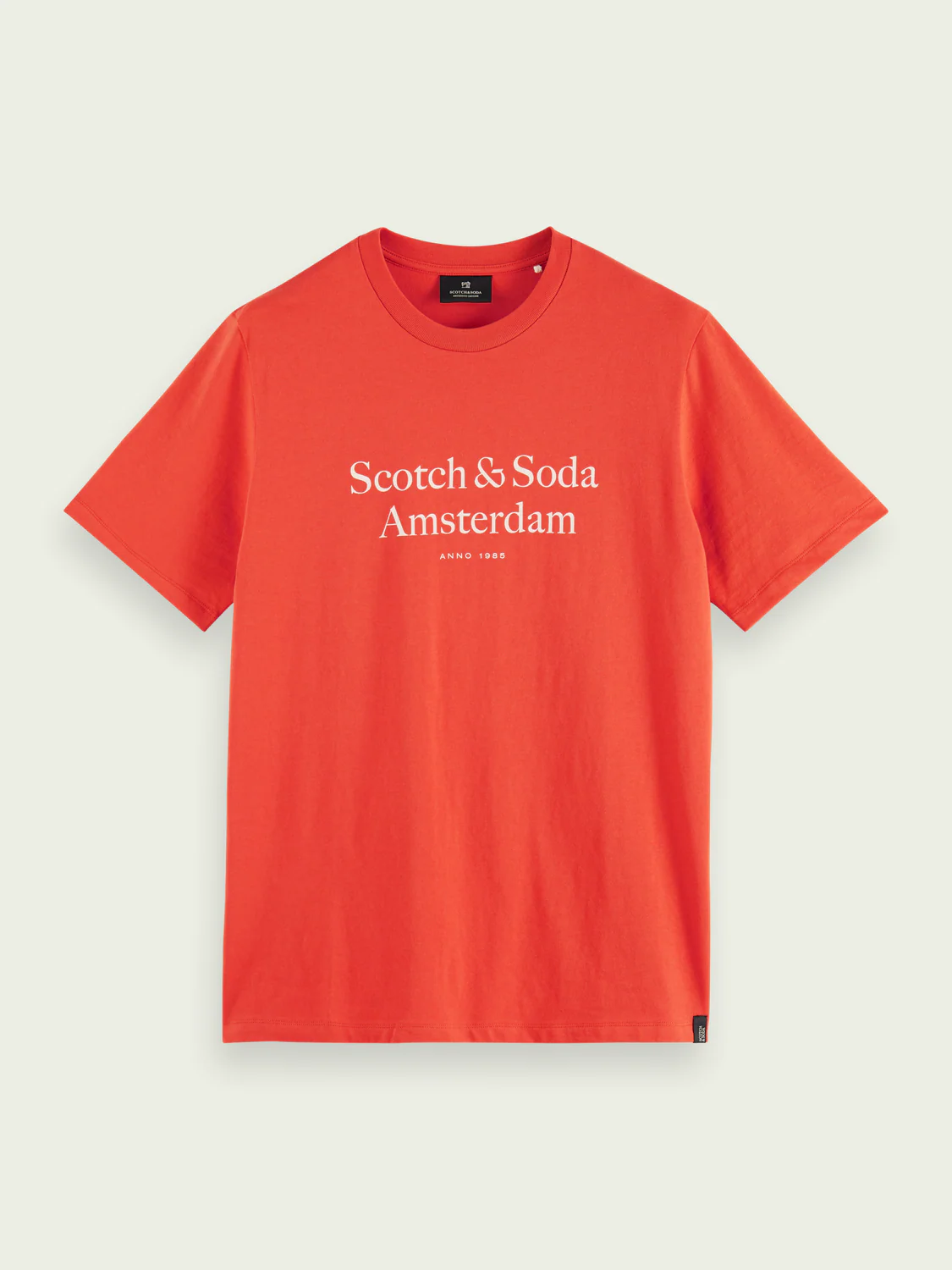 Scotch&Soda Jersey Logo Tee (Chilli Pepper)