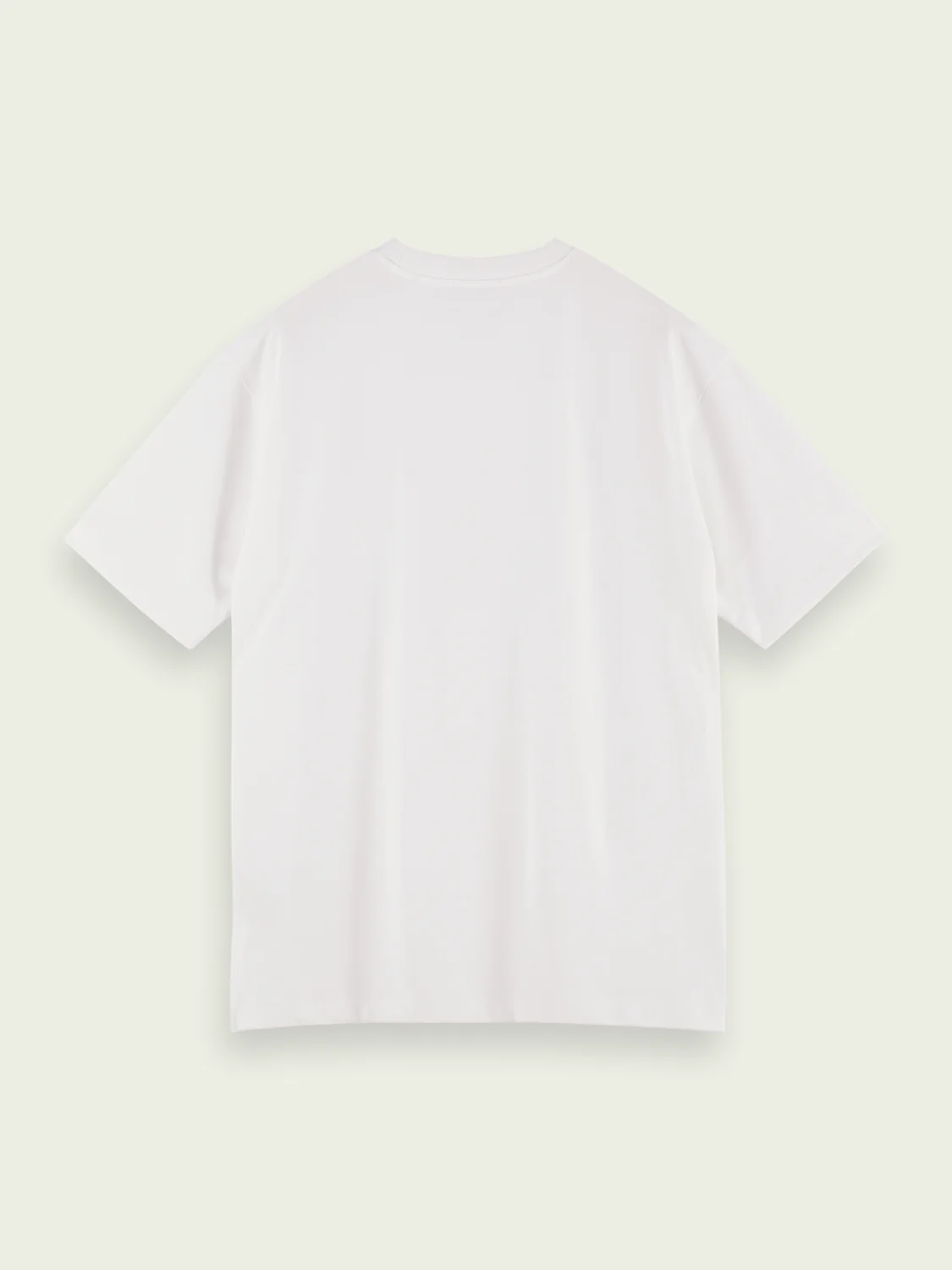 Scotch&Soda Logo Graphic Tee (White) - Image 2