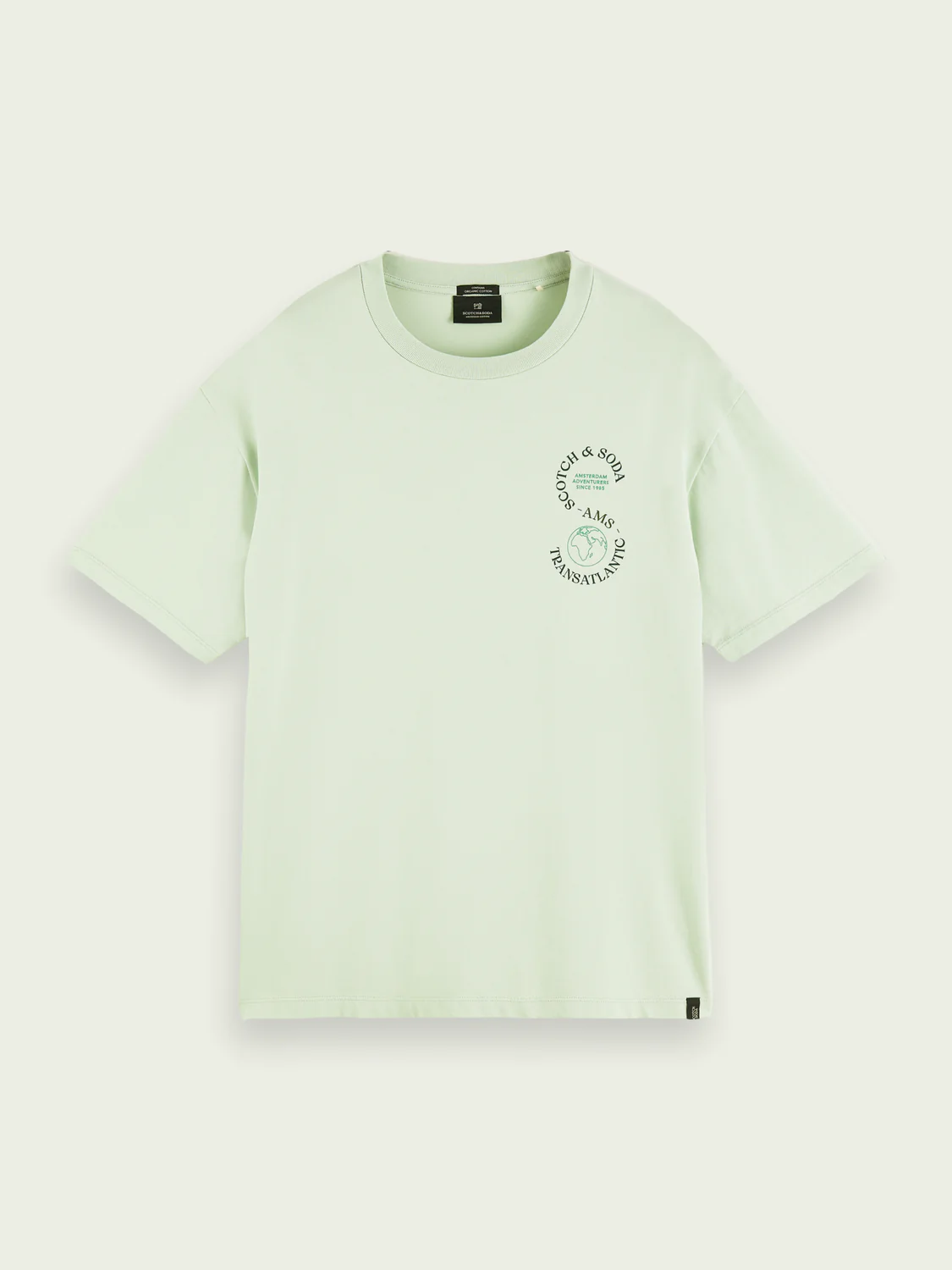 Scotch&Soda Logo Tee (Seafoam)