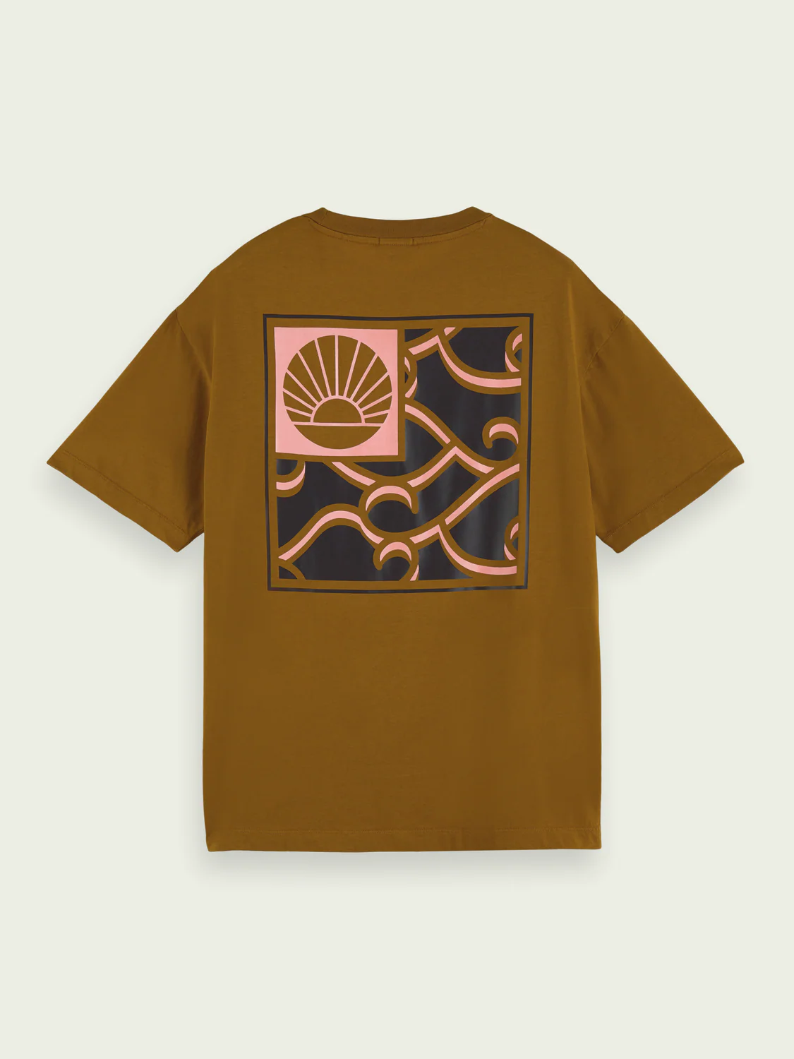 Scotch&Soda Nutmeg Graphic Cotton Tee