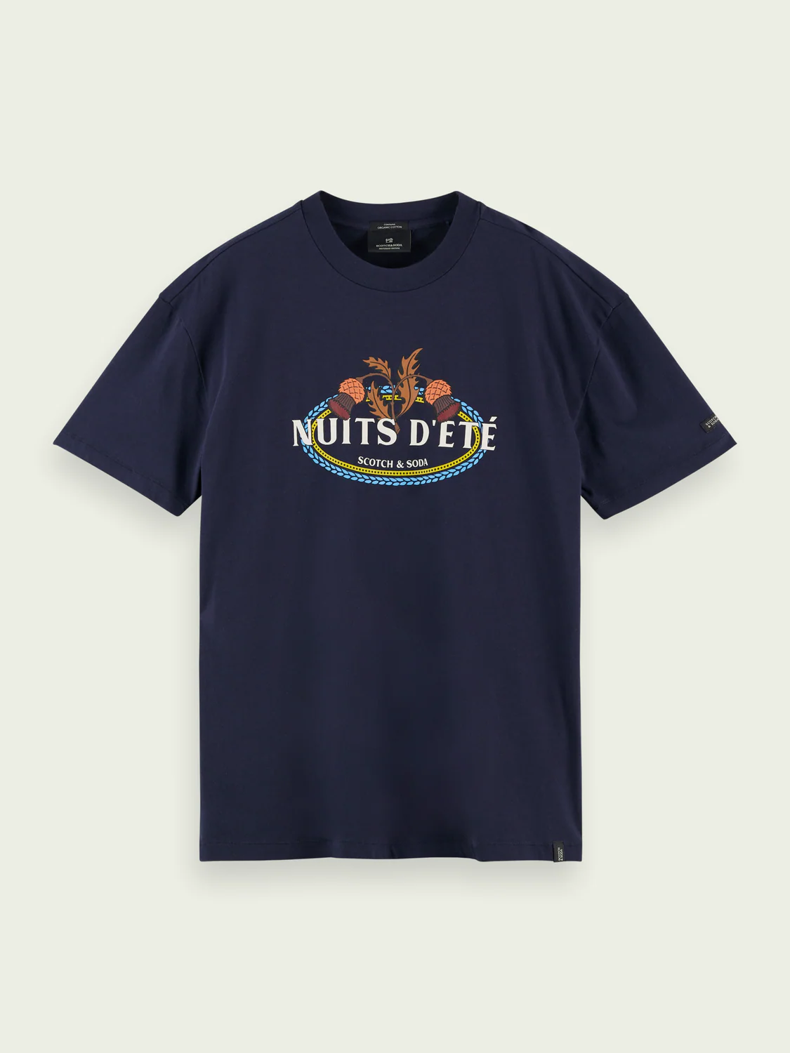 Scotch&Soda Organic Tee (Navy)