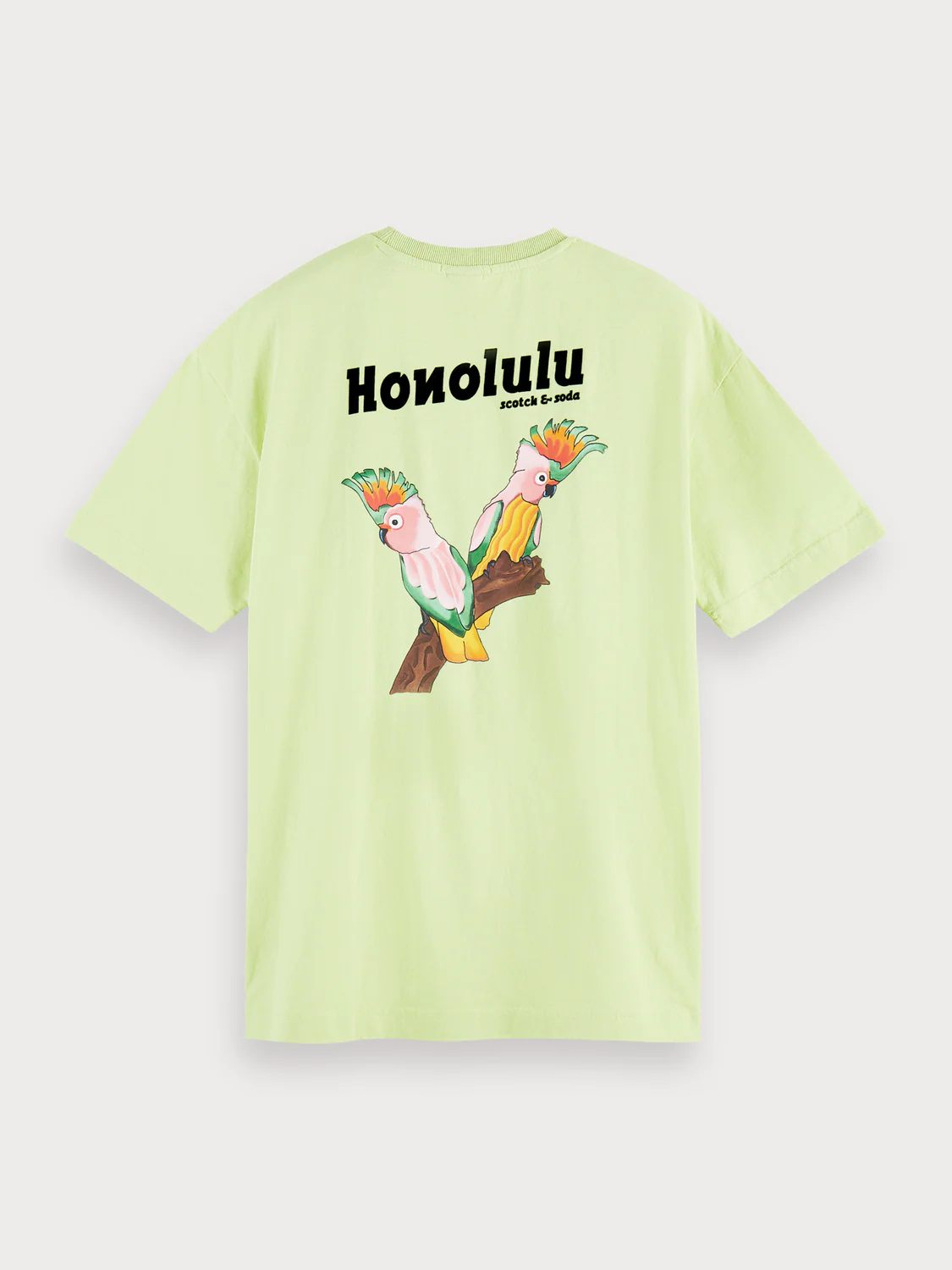 Scotch&Soda-Parrot Artwork Tee