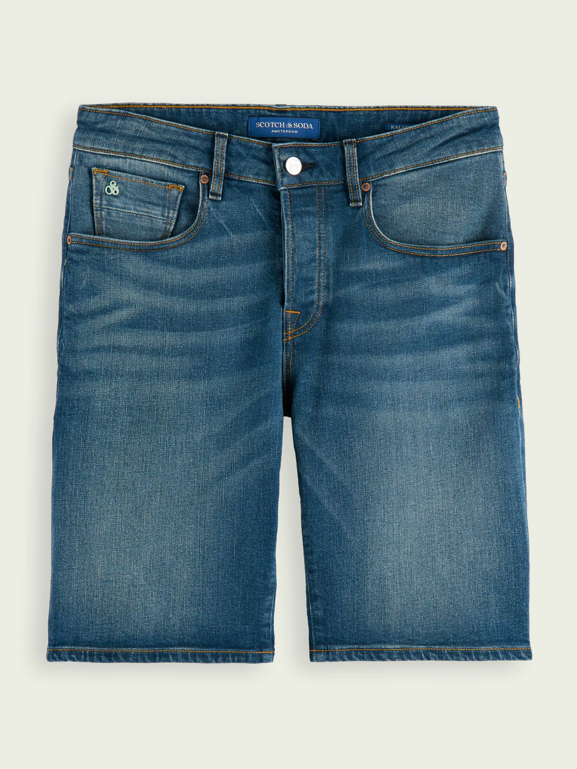 Scotch&Soda Ralston Maui Blue Denim Short
