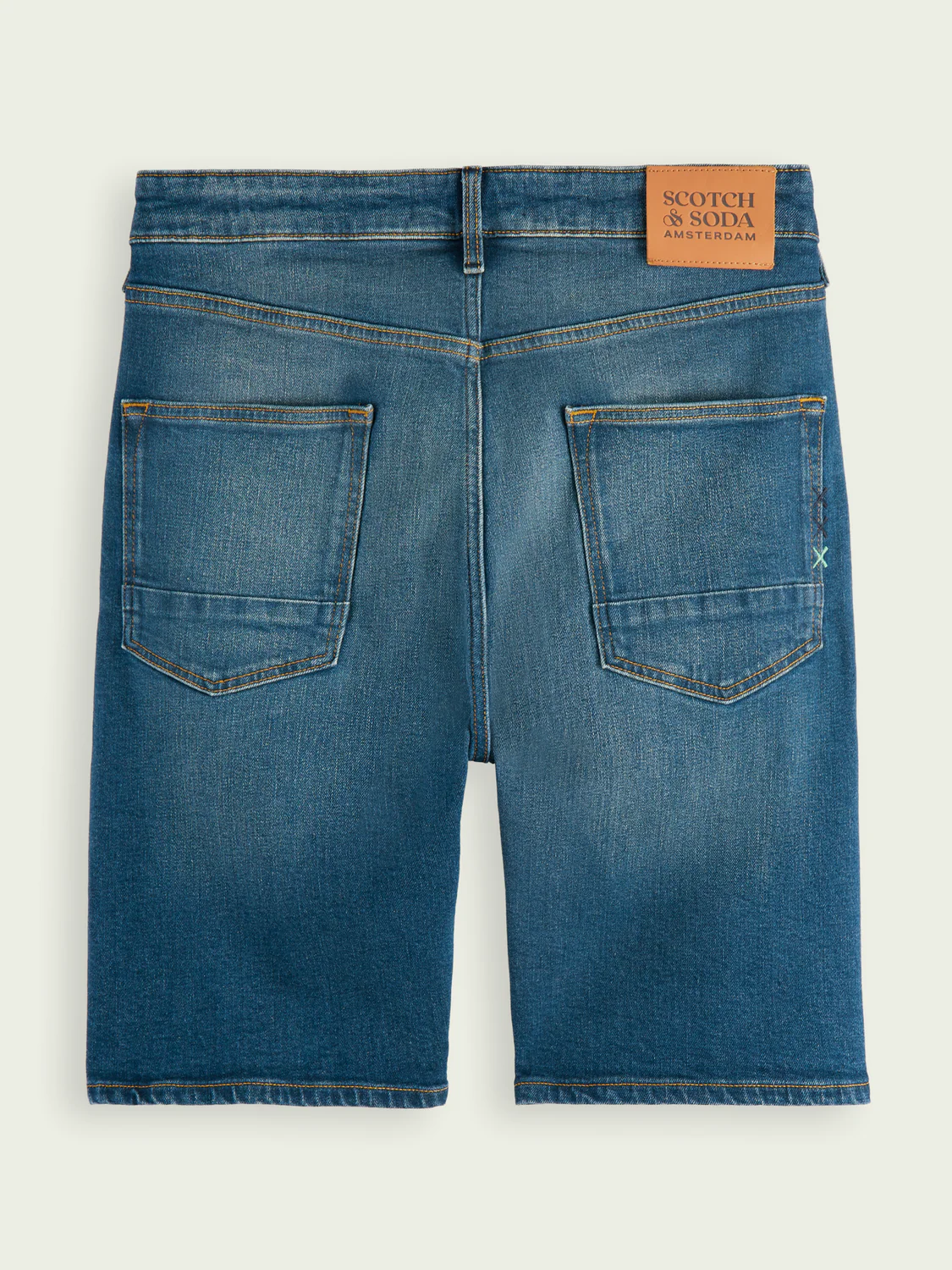 Scotch&Soda Ralston Maui Blue Denim Short - Image 2