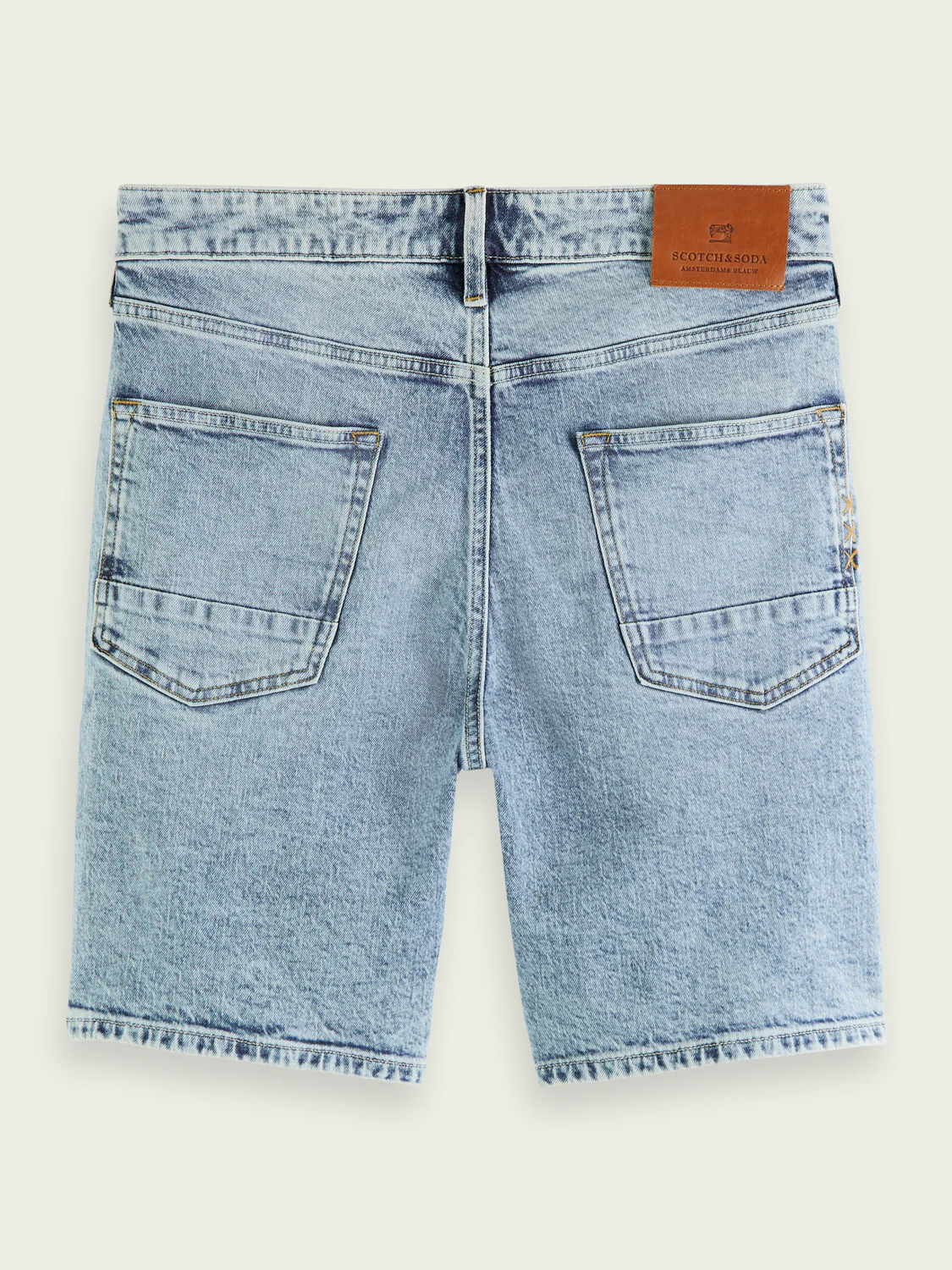 Scotch&Soda Ralston Timeworn Denim Short - Image 2