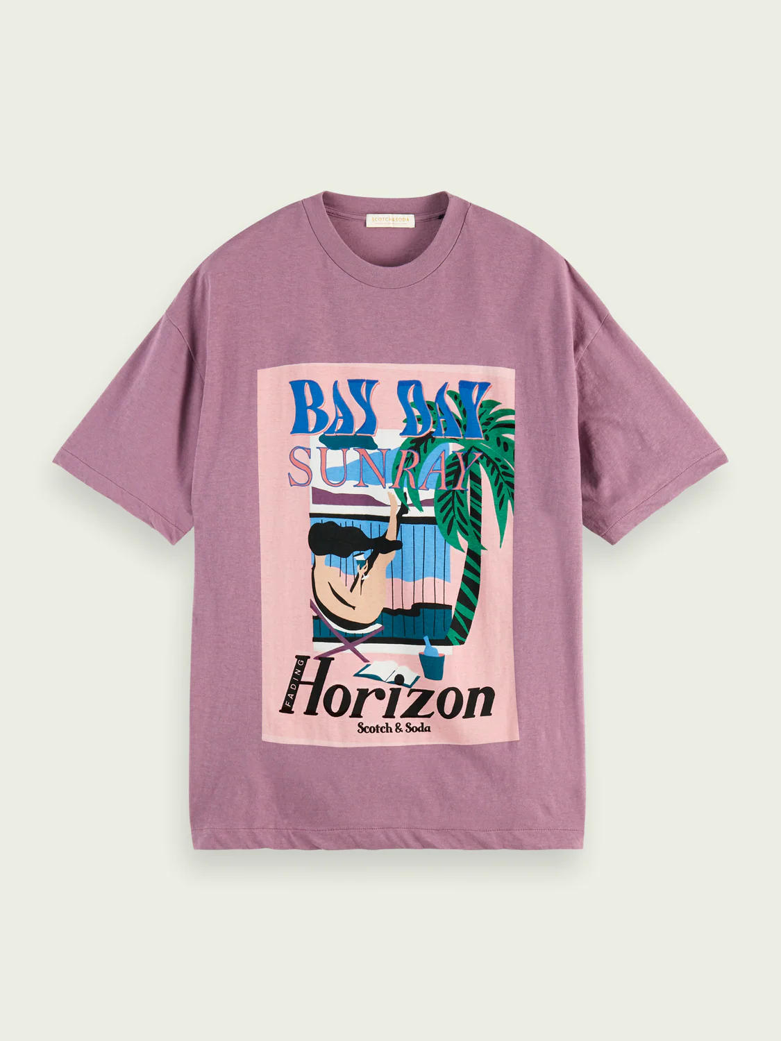 Scotch&Soda Relaxed Artwork Tee (Resort)