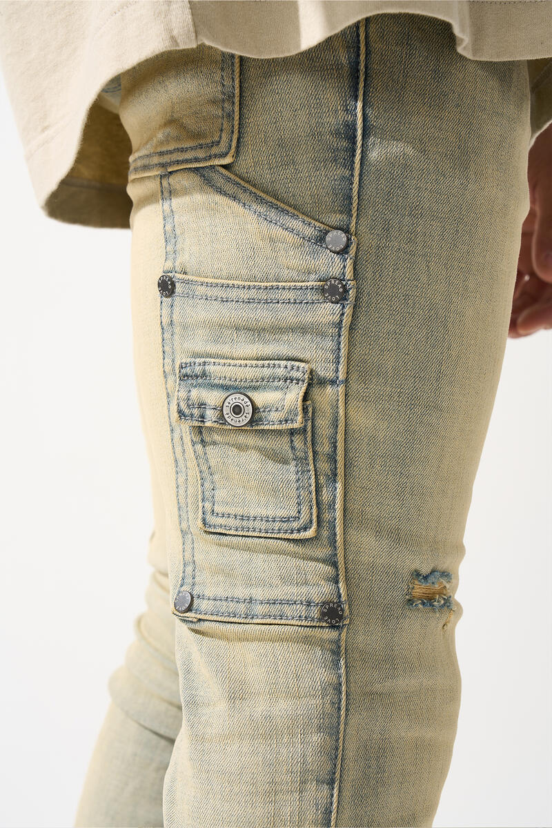 Serenede “Cedar” Earth Stacked Jeans - Image 4