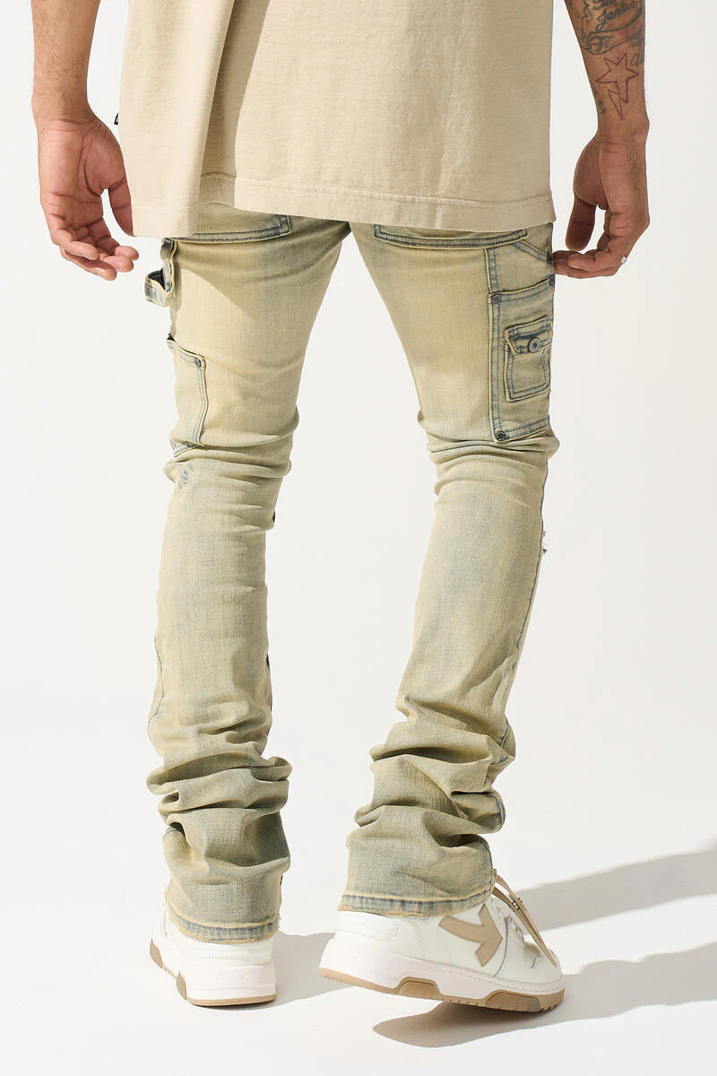 Serenede “Cedar” Earth Stacked Jeans - Image 5