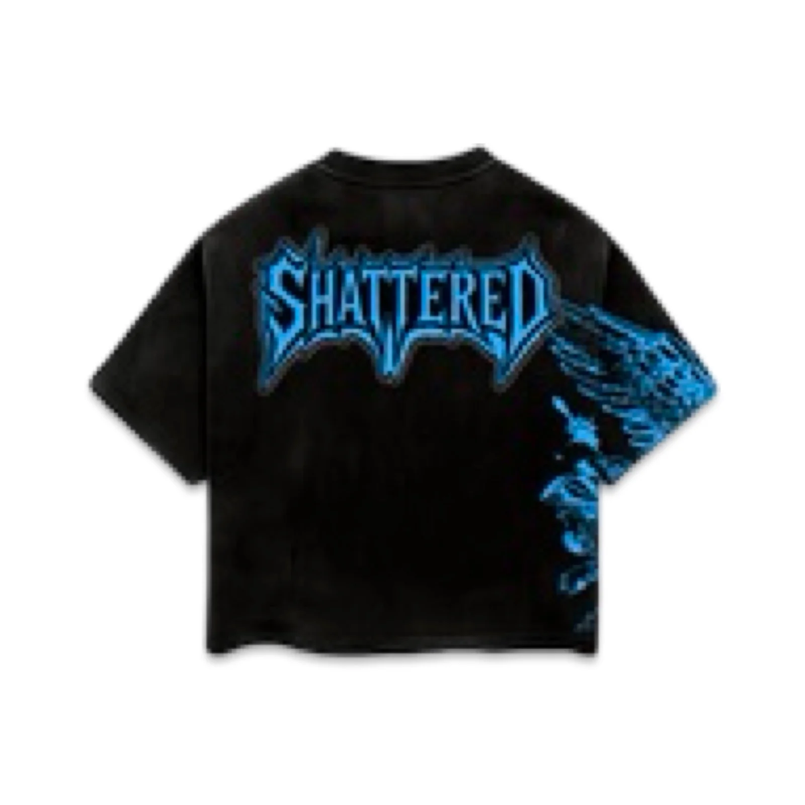 Shattered Hearts “Catchin Feelins” Black Tee - Image 2