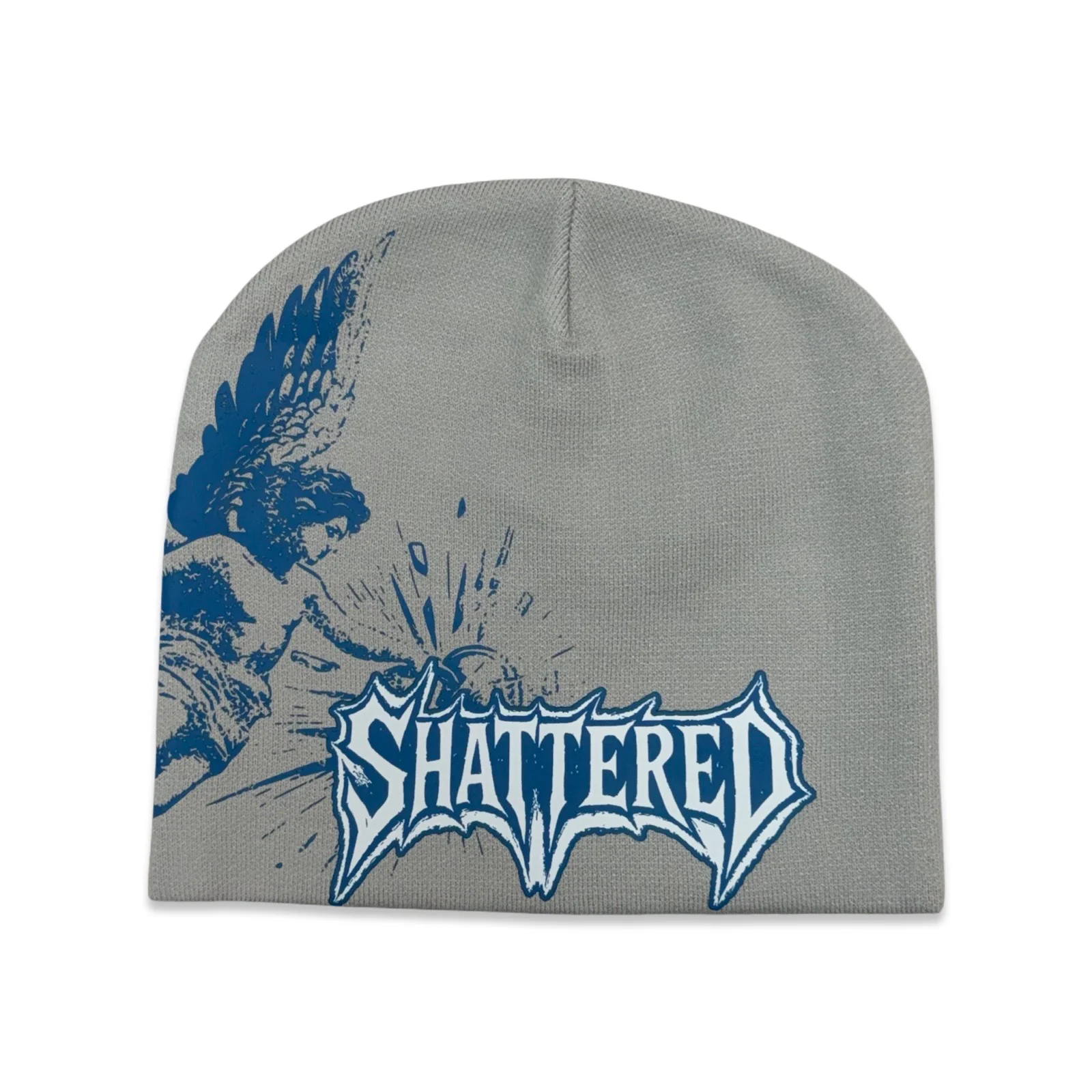 Shattered Hearts “Catchin Feelins” Grey Beanie