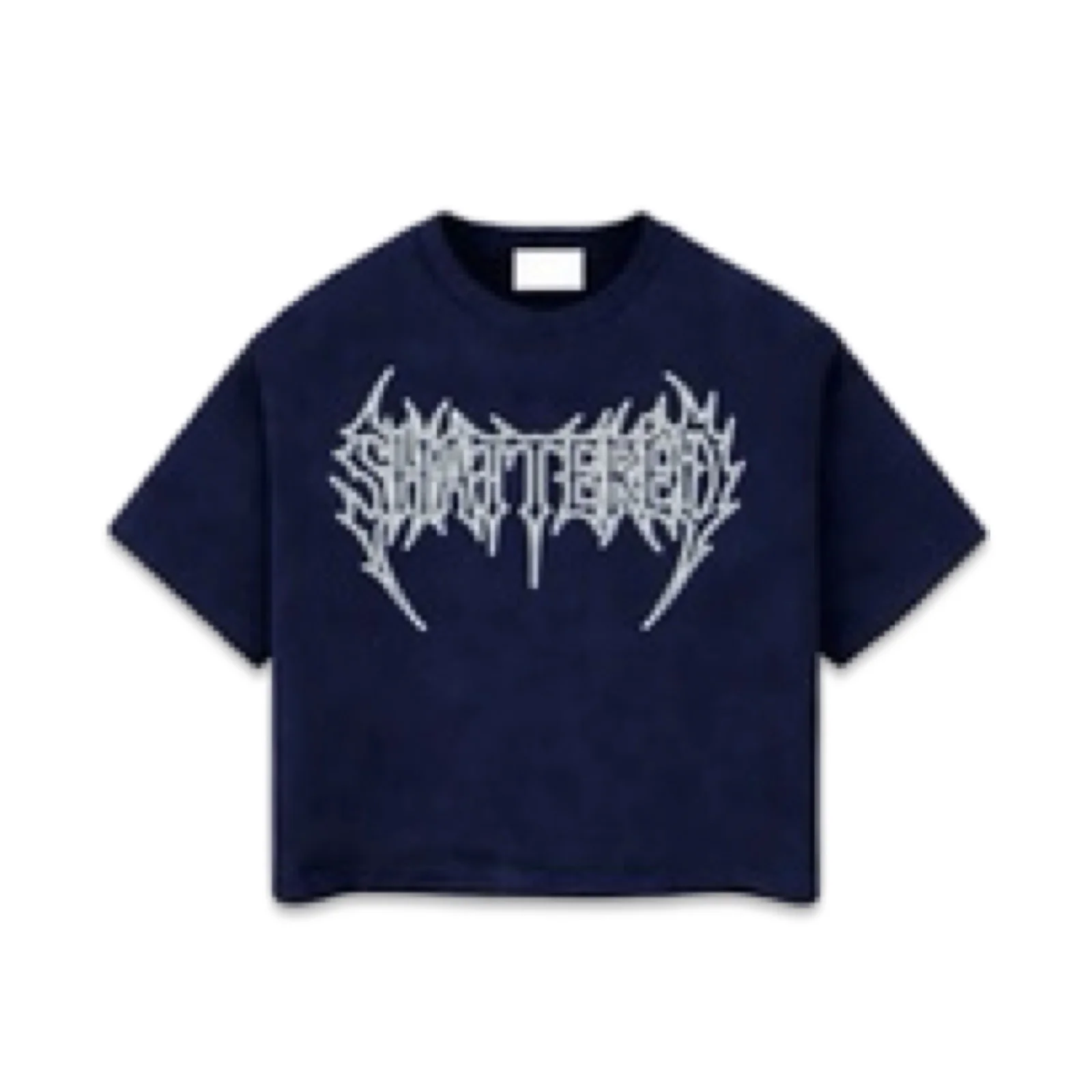 Shattered Hearts “Logo” Navy Tee - Image 2
