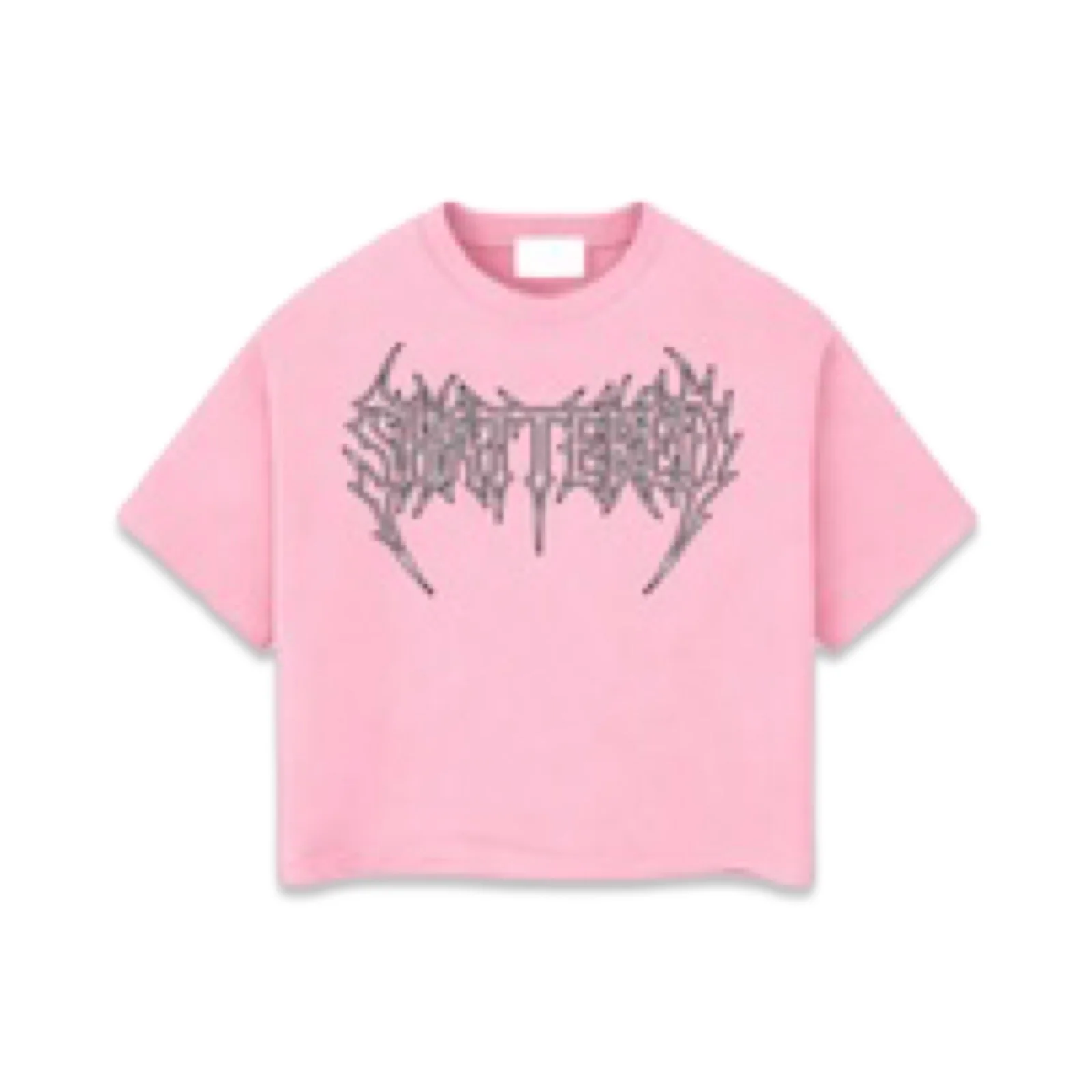 Shattered Hearts “Logo” Pink Tee - Image 2