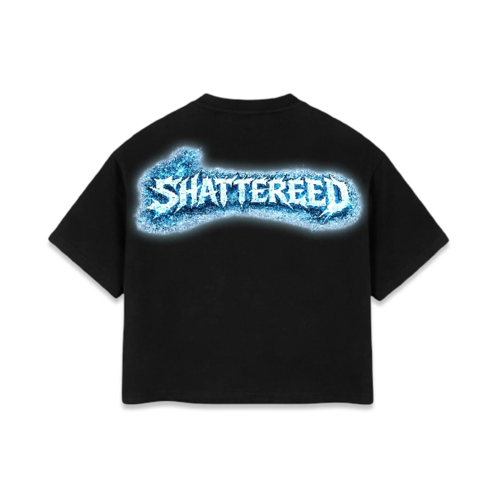Shattered Hearts “On Fire” Black Tee - Image 2