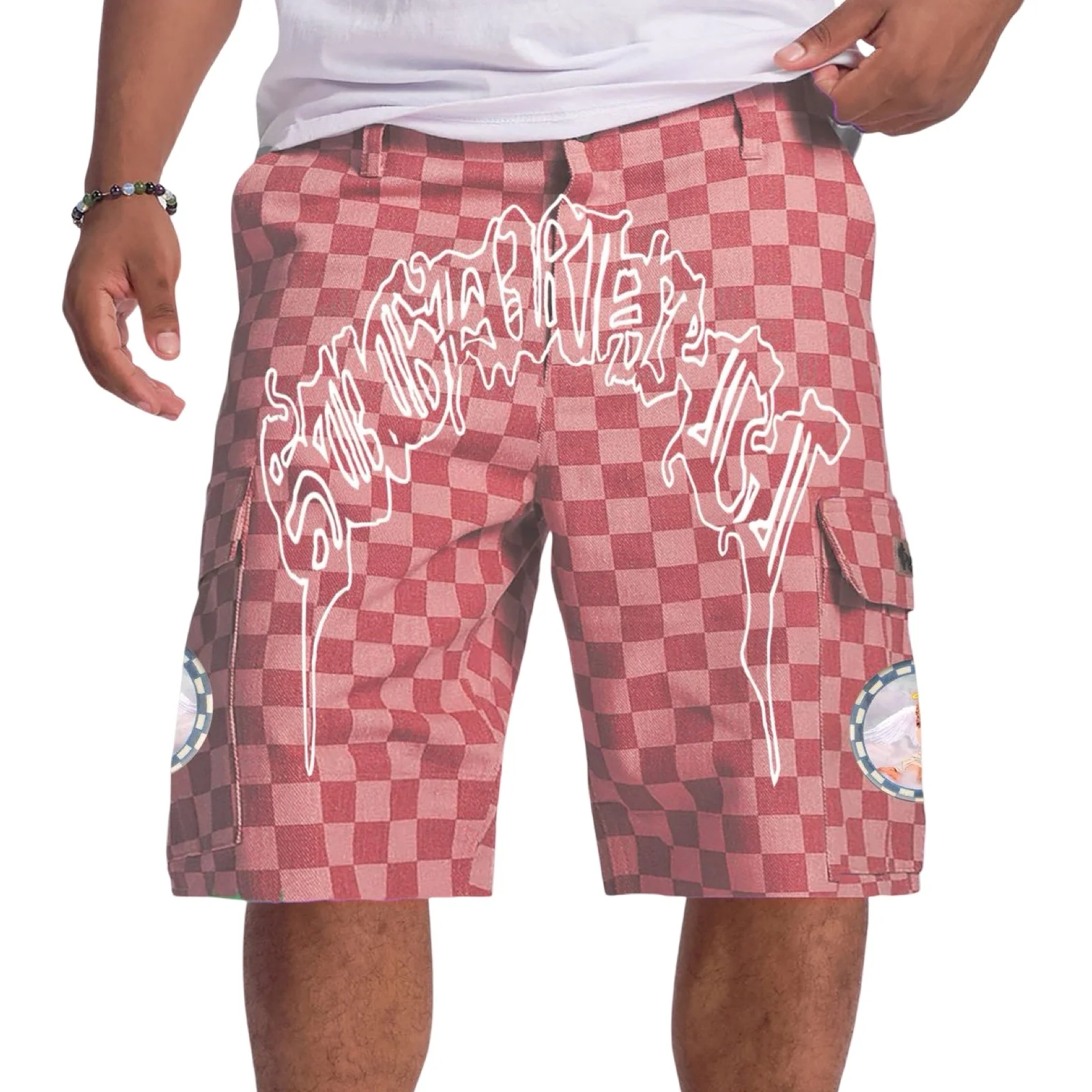 Sugarhill “Rook” Red Checker Shorts