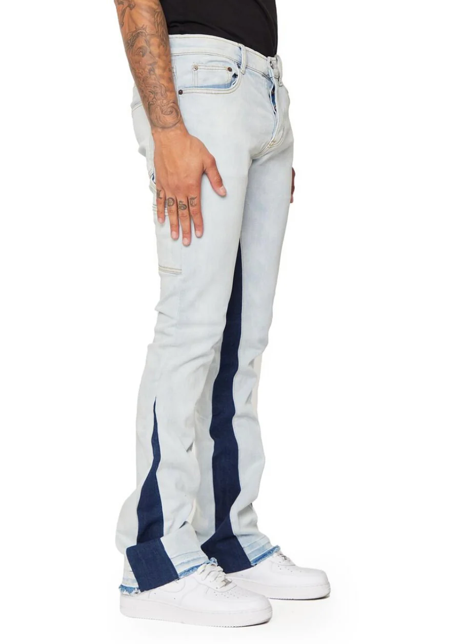 Valabasas “Nebulla” Light Stacked Jeans - Image 2