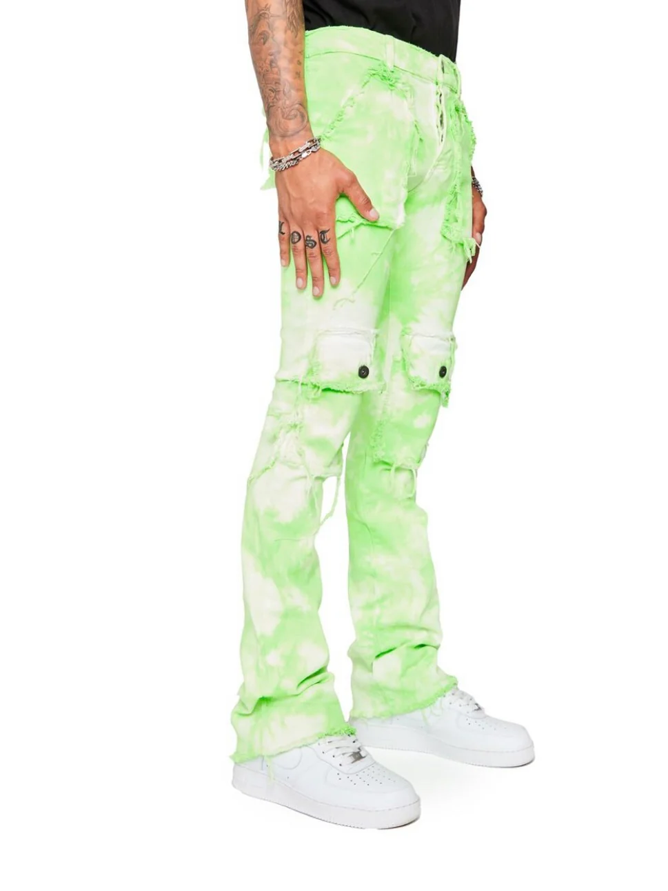 Valabasas V71 Verde Stacked Jeans - Image 2