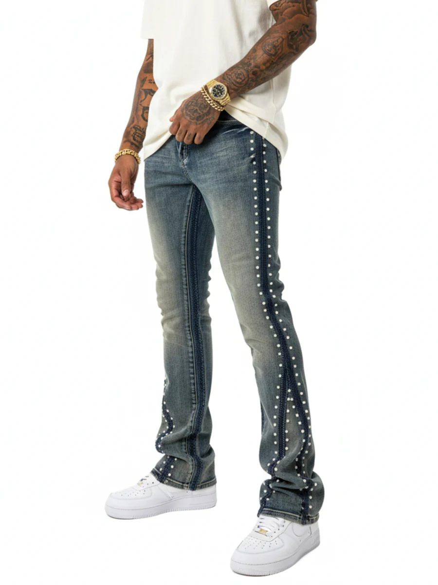 Vicious “Artist” Pearl Flare Jeans