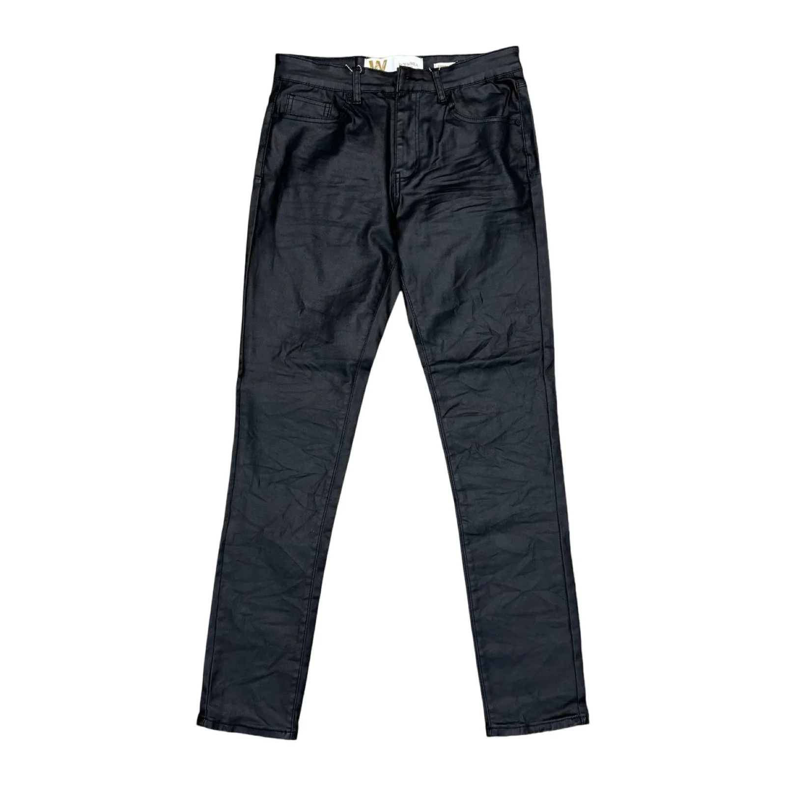 W By Waimea Waxed Black Jeans